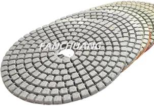 Wet White Diamond Polishing Pad for Granite Marble Wet White Diamond Polishing Pad for Granite Marble