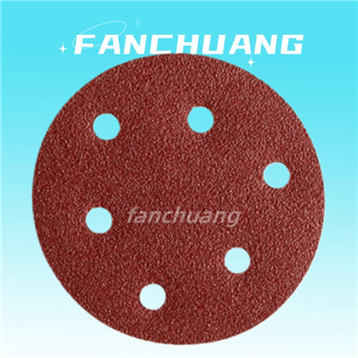 Disgiau Sandio 5 modfedd 6 twll